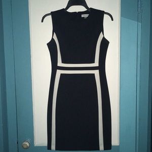 Black and white dress